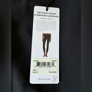 Alo 7/8 High Waist Airbrush Legging New with Tag